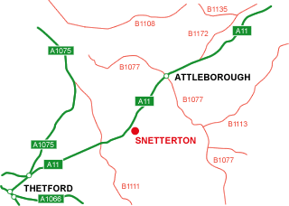 Snetterton -route